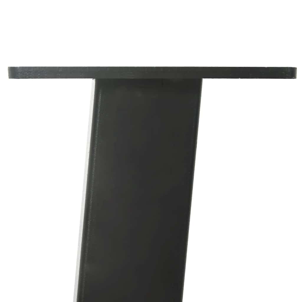 Pés de mesa de console 4 peças antracite 72 cm aço