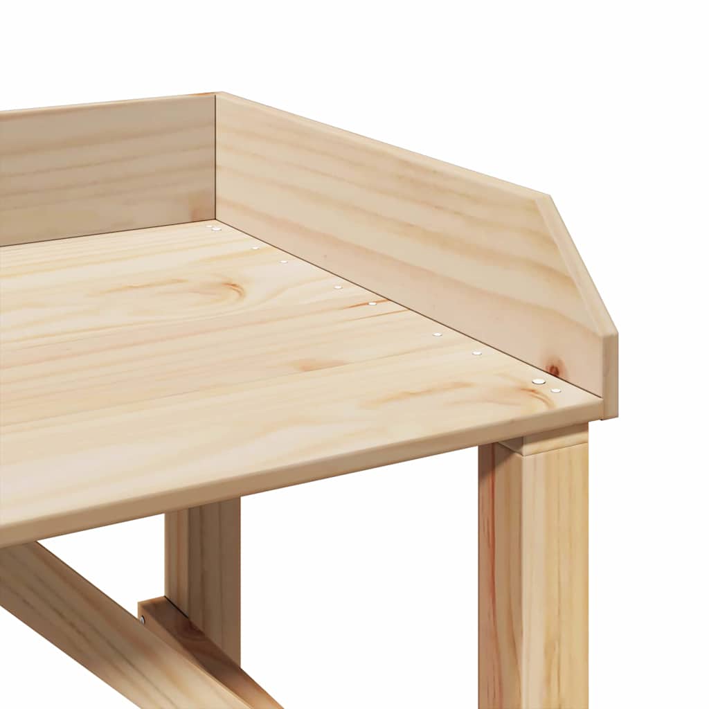 Suportes para plantas com prateleira Castanho 75 x 40 x 90 cm