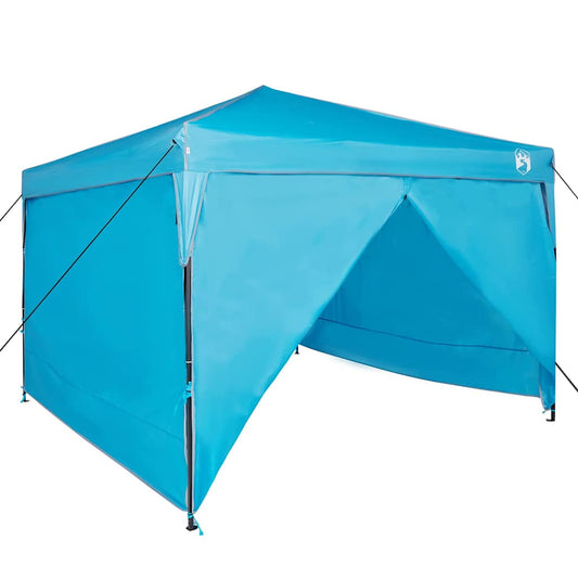 Tenda de Toldo Manual Azul 290 x 290 x 251 cm tecido