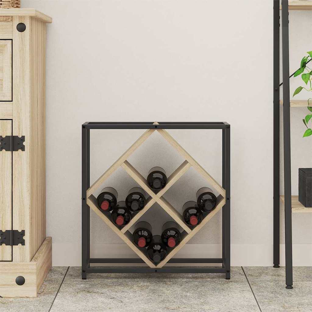 Escorredor de Vinho Carvalho sonoma 51 x 18 x 52,5 cm