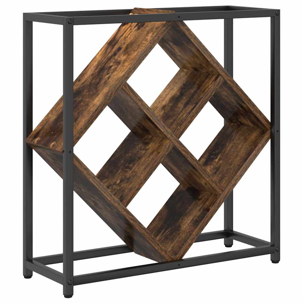 Escorredor de Vinho Carvalho fumado 51 x 18 x 52,5 cm
