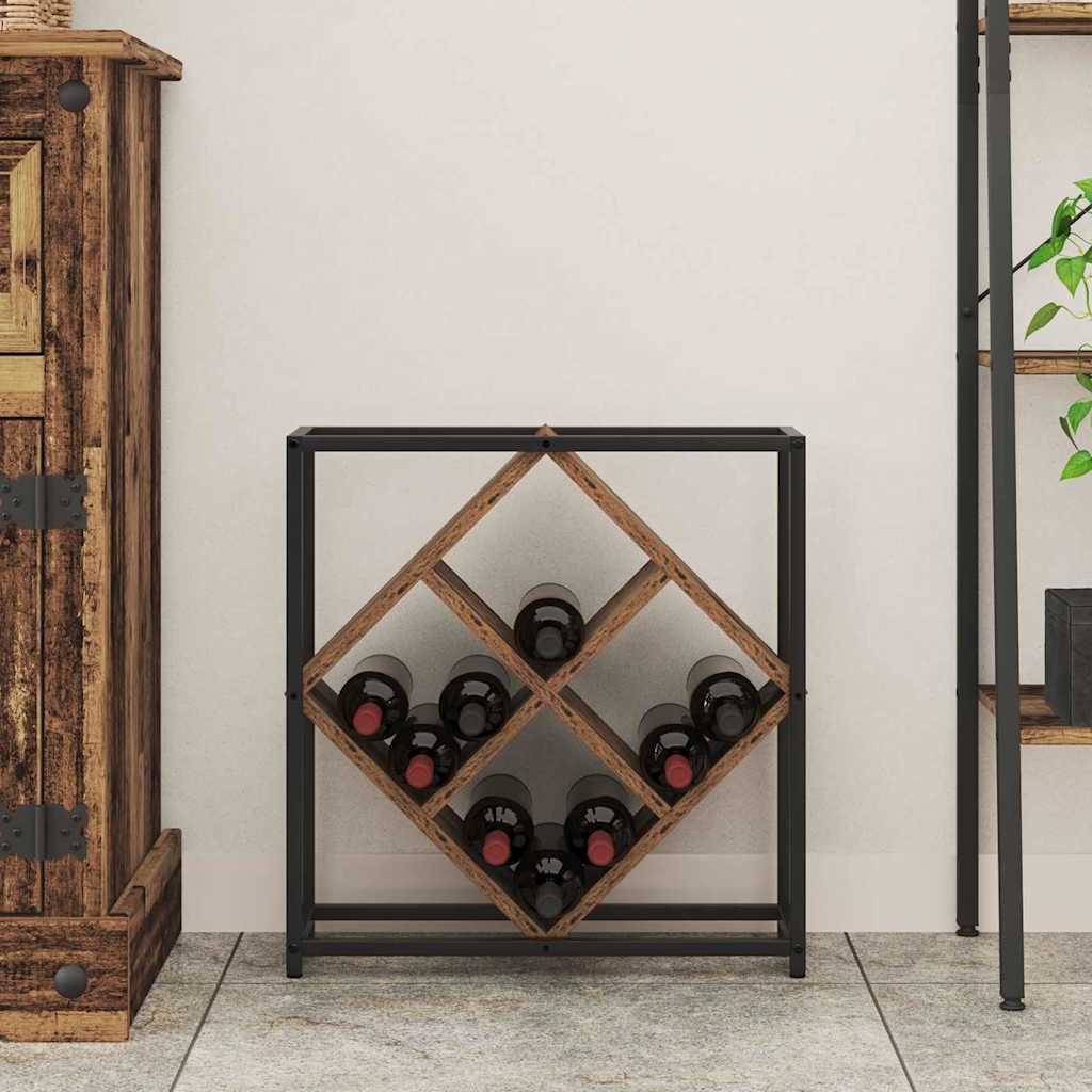 Escorredor de Vinho Madeira antiga 51 x 18 x 52,5 cm