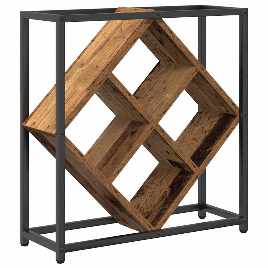 Escorredor de Vinho Madeira antiga 51 x 18 x 52,5 cm