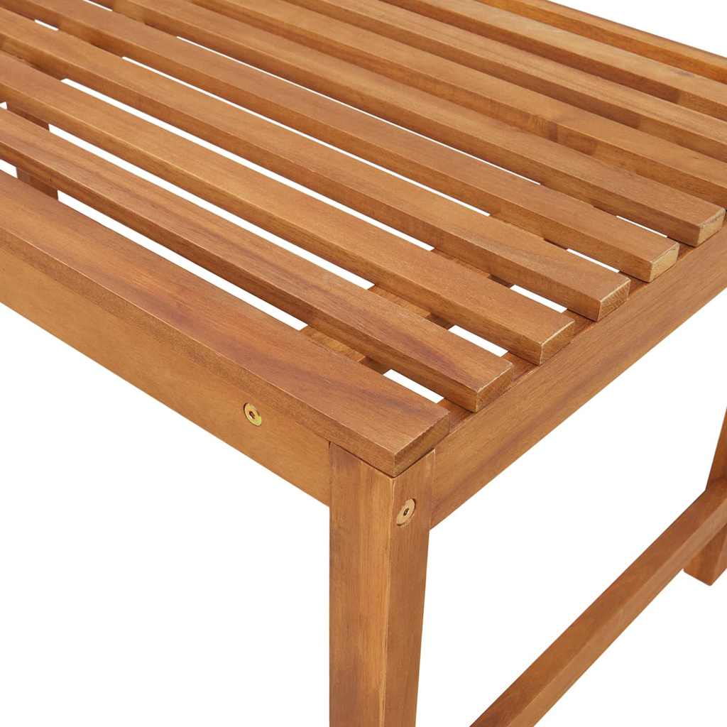 Banco de jardim Castanho 100 x 50 x 91cm