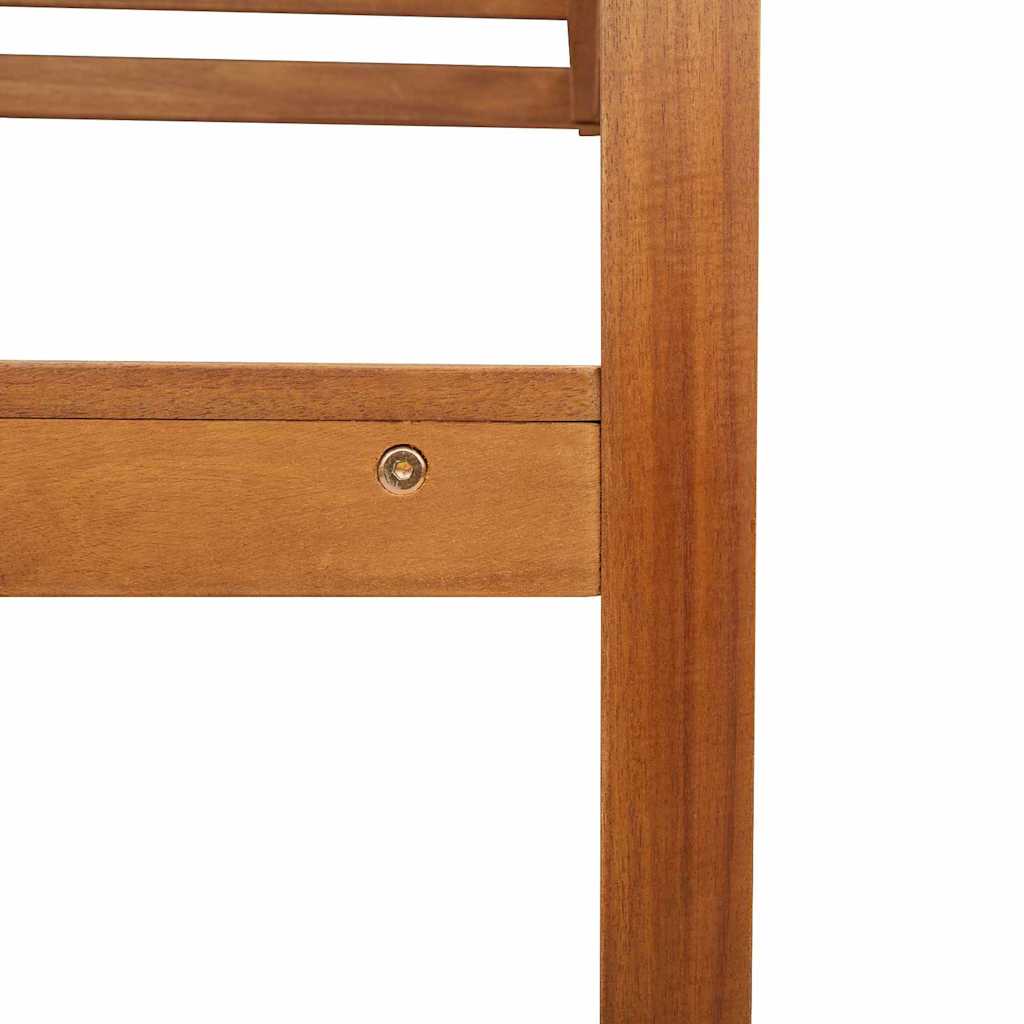 Cadeira de Jardim 2 pcs Castanho 50 x 50 x 91cm