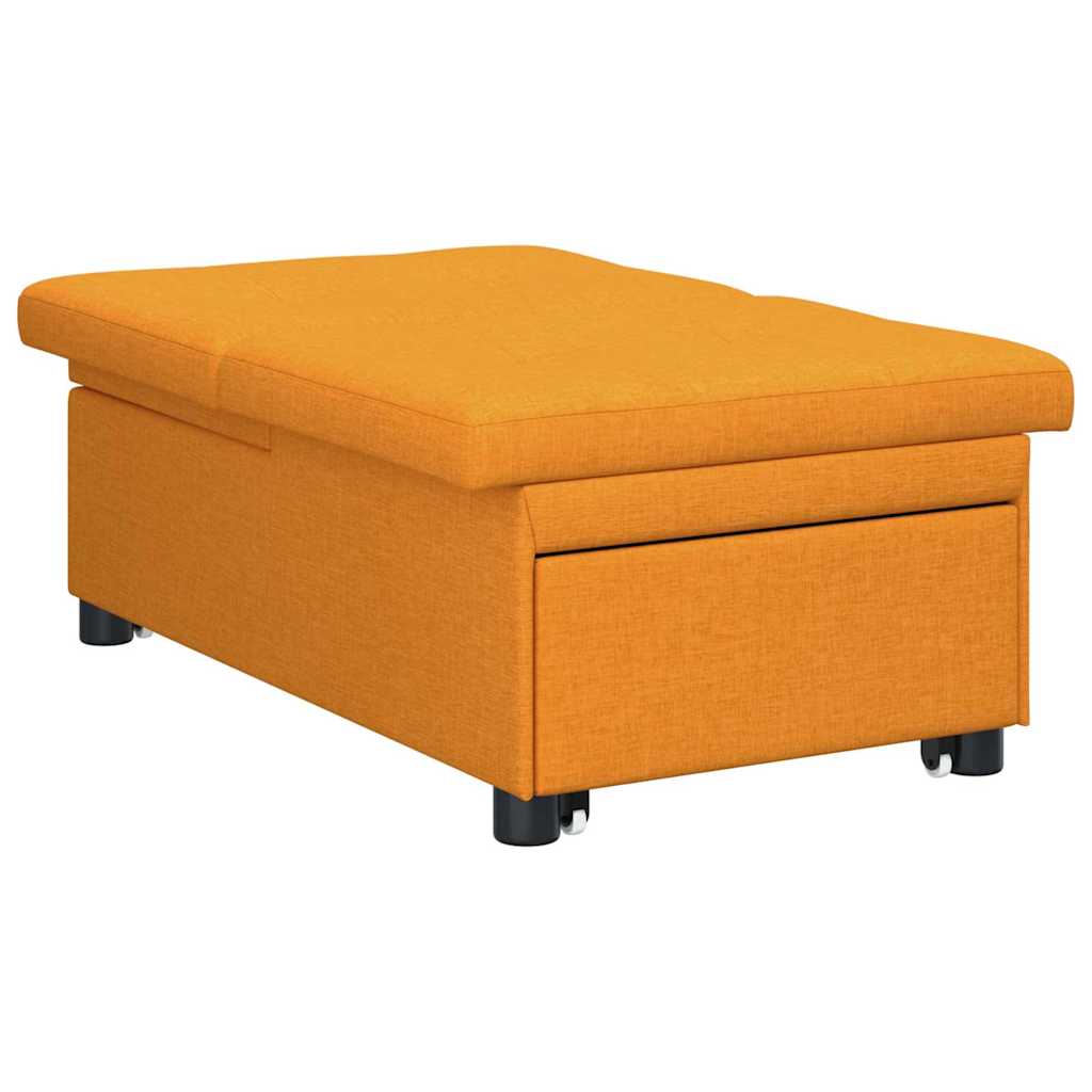 Sofá-Cama Amarelo-escuro 194 x 67 x 37 cm tecido