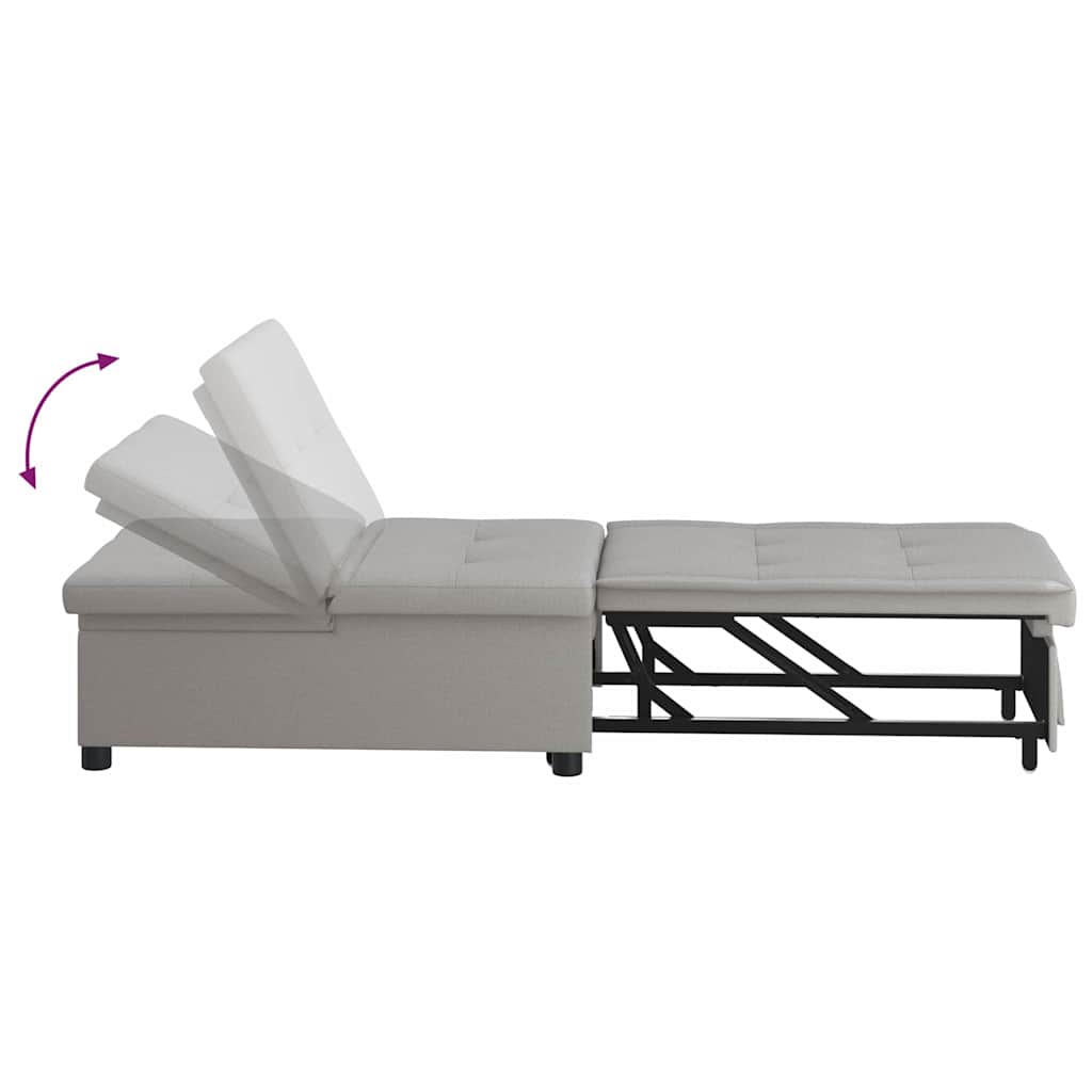 Sofá-Cama Cinzeto 194 x 67 x 37 cm tecido