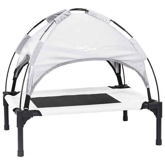 Cama para Cachorro Manual Cinza Prata 76 x 62 x 70,5 cm Aço