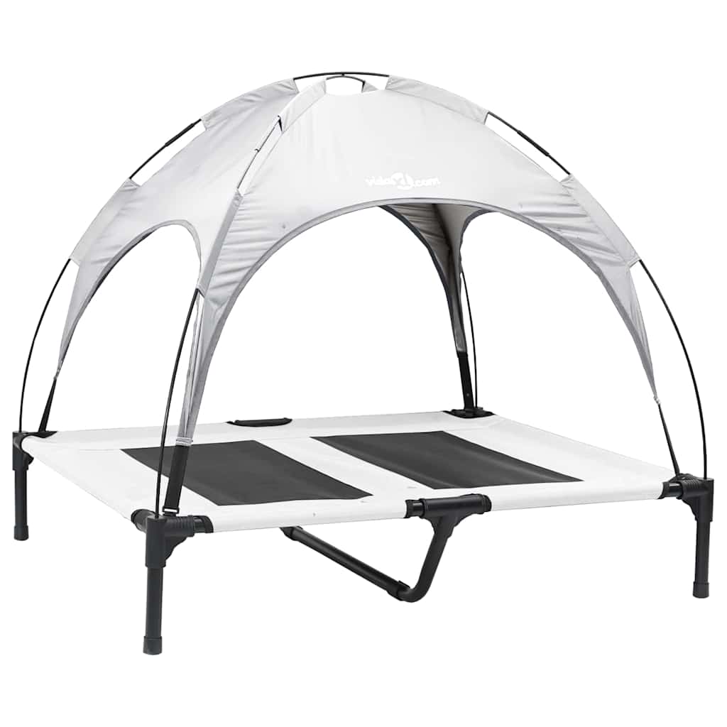 Cama para Cachorro Cinza Prata l Aço