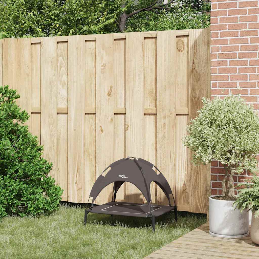 Cama para Cachorro Castanho s Aço