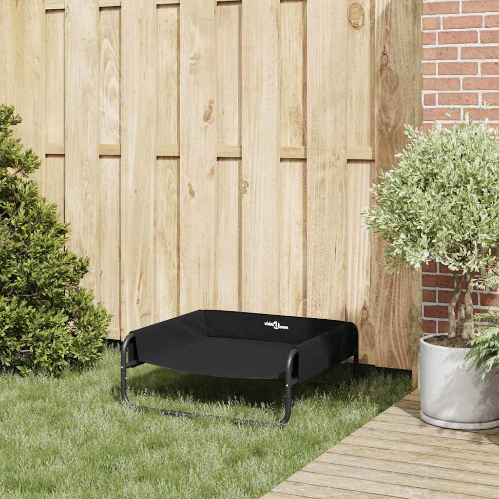 Cama para Cachorro Preto ML Tecido Oxford e Aço
