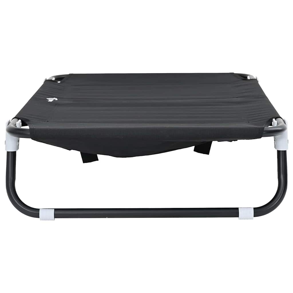Cama para Cachorro Preto ML Tecido Oxford e Aço