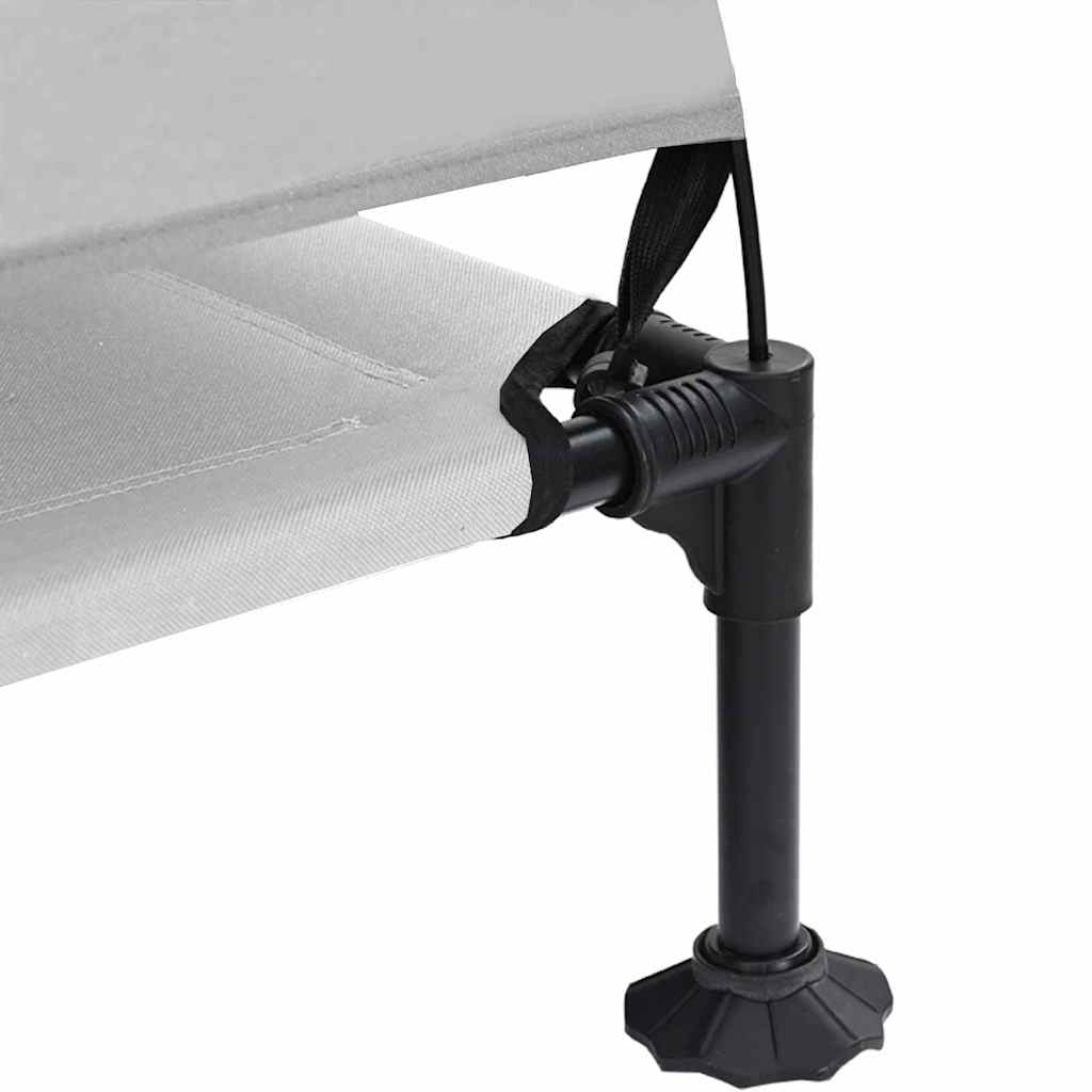 Cama Elevada para Cachorro Manual Cinza Prata 127 x 81 x 108 cm