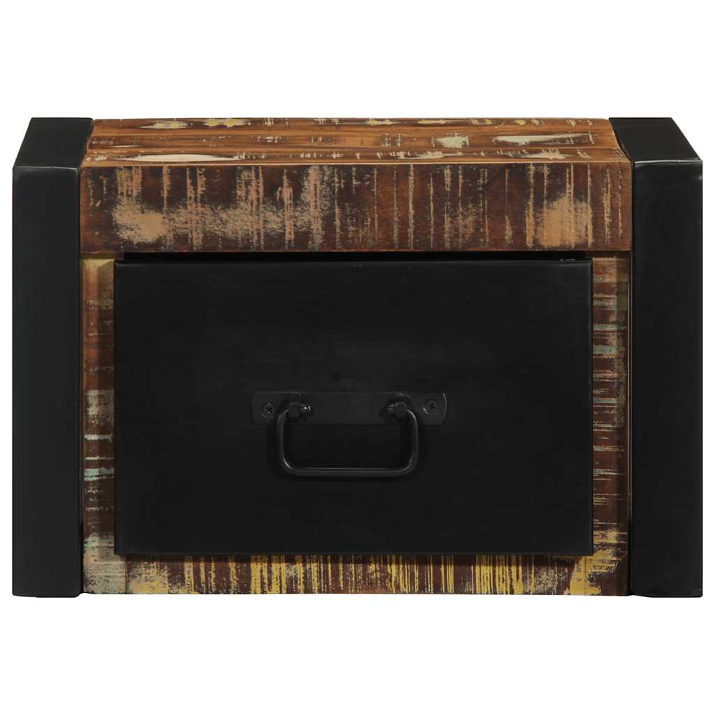 Mesas de cabeceira, 2 pcs, 40x35x25cm madeira maciça recuperada