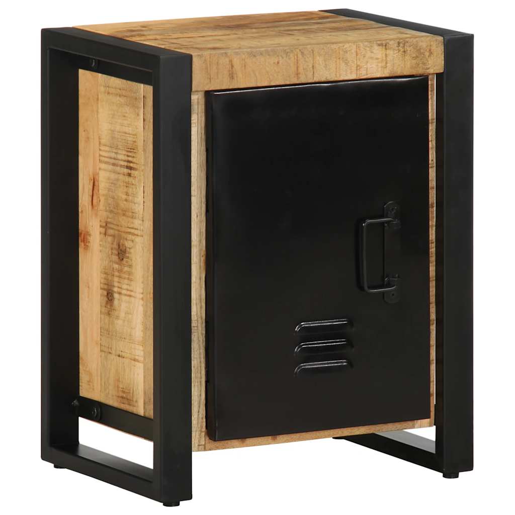 Mesa de cabeceira 40x30x51 cm madeira maciça manga áspera