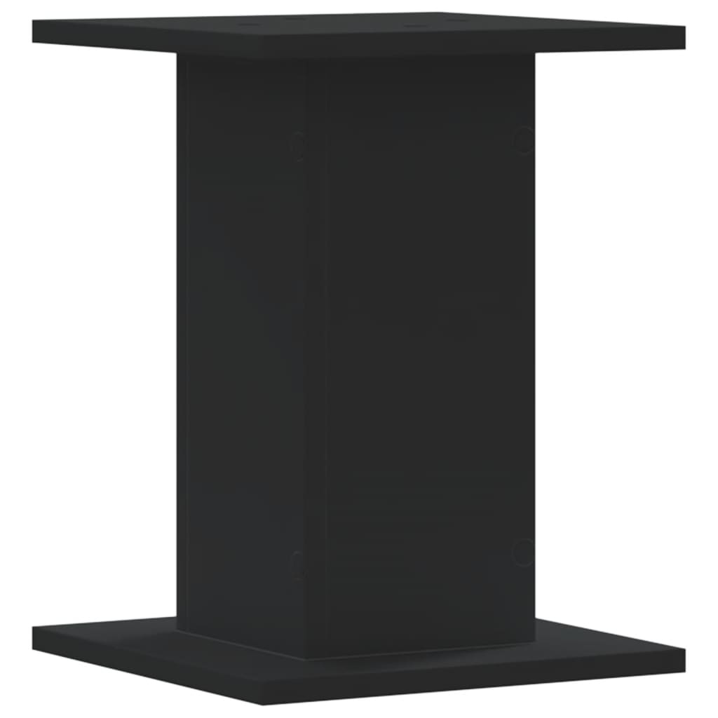 Suportes p/ plantas 2 pcs 30x30x40 cm derivados madeira preto