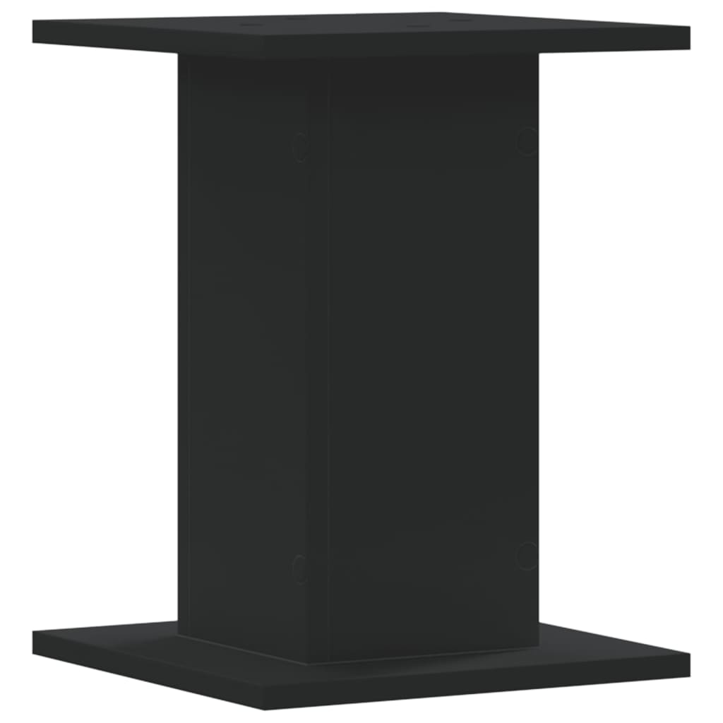 Suportes p/ plantas 2 pcs 30x30x40 cm derivados madeira preto