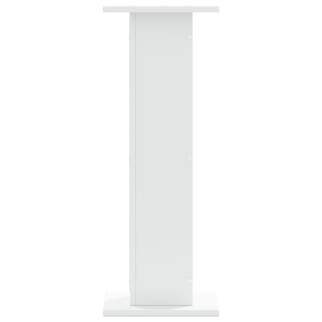 Suportes p/ plantas 2 pcs 30x30x80 cm derivados madeira branco