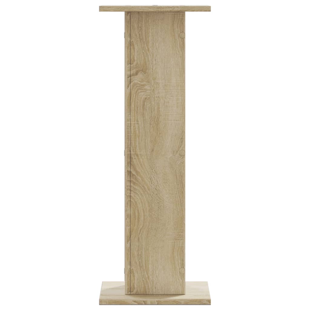 Suportes p/ plantas 2 pcs 30x30x80 cm derivados de madeira