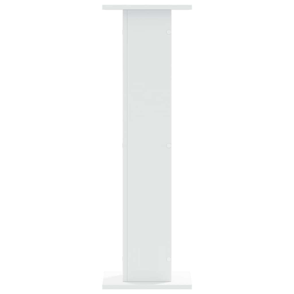 Suportes p/ plantas 2 pcs 30x30x95 cm derivados madeira branco