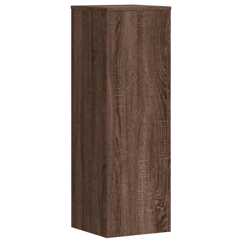Suportes p/ plantas 2 pcs 33x33x100 cm derivados de madeira