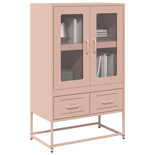 Móvel alto 68x39x111,5 cm aço rosa