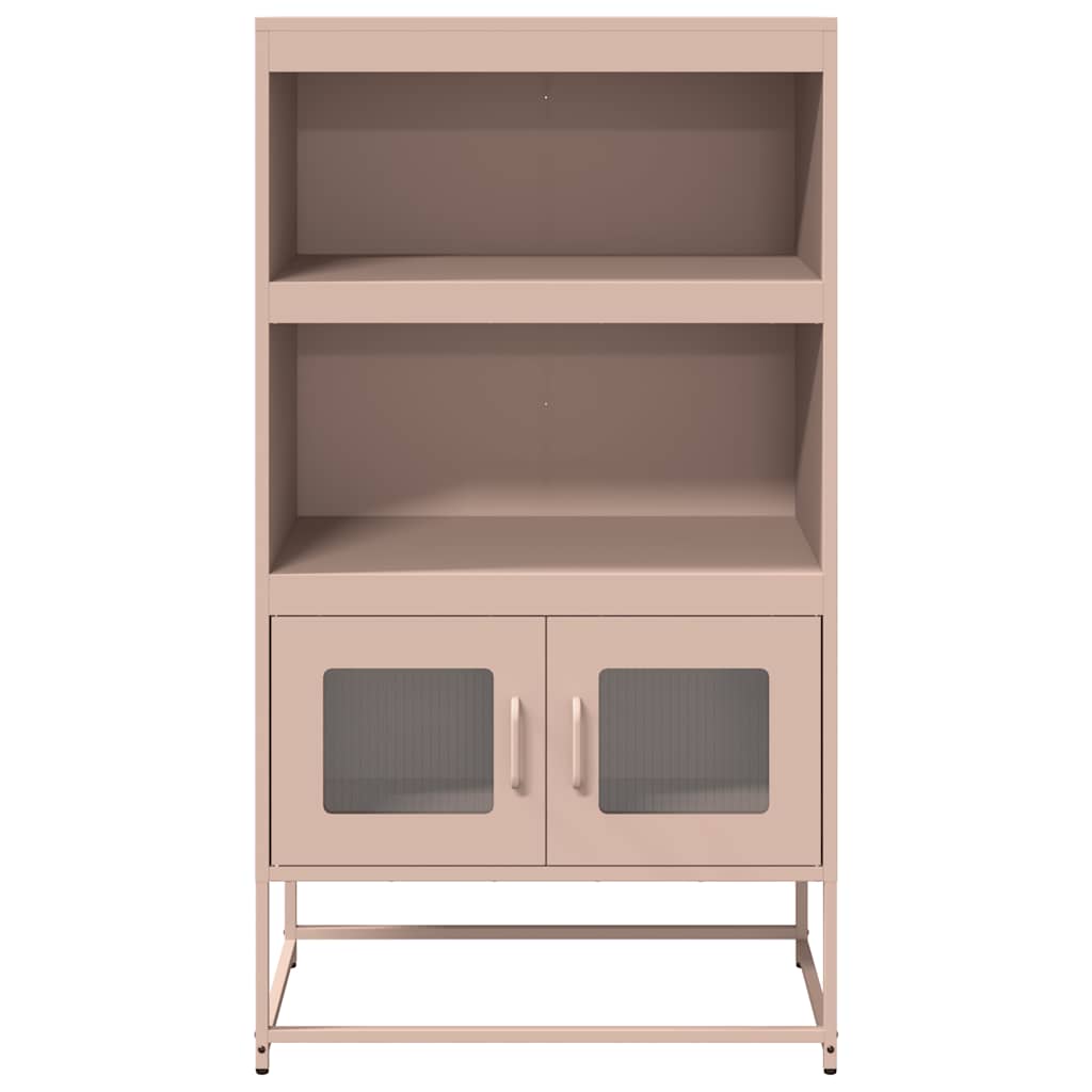 Móvel alto 68x39x123 cm aço rosa