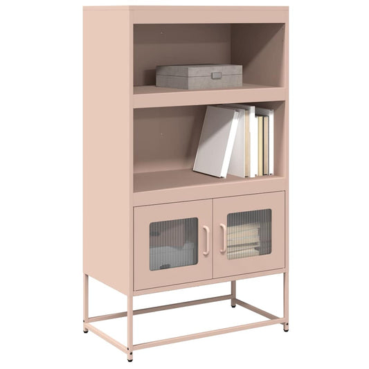 Móvel alto 68x39x123 cm aço rosa