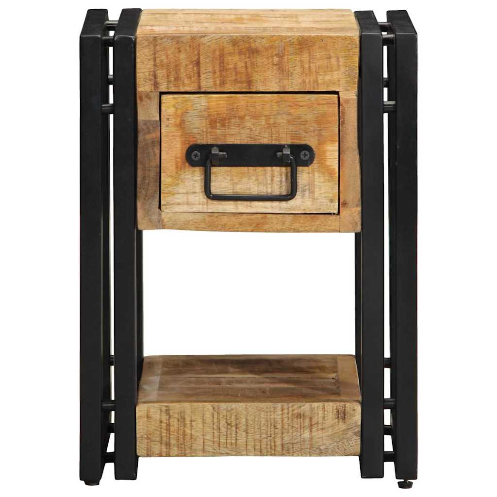 Armário de Cabeceira com gaveta 2 pcs Castanho 30 x 30 x 40 cm