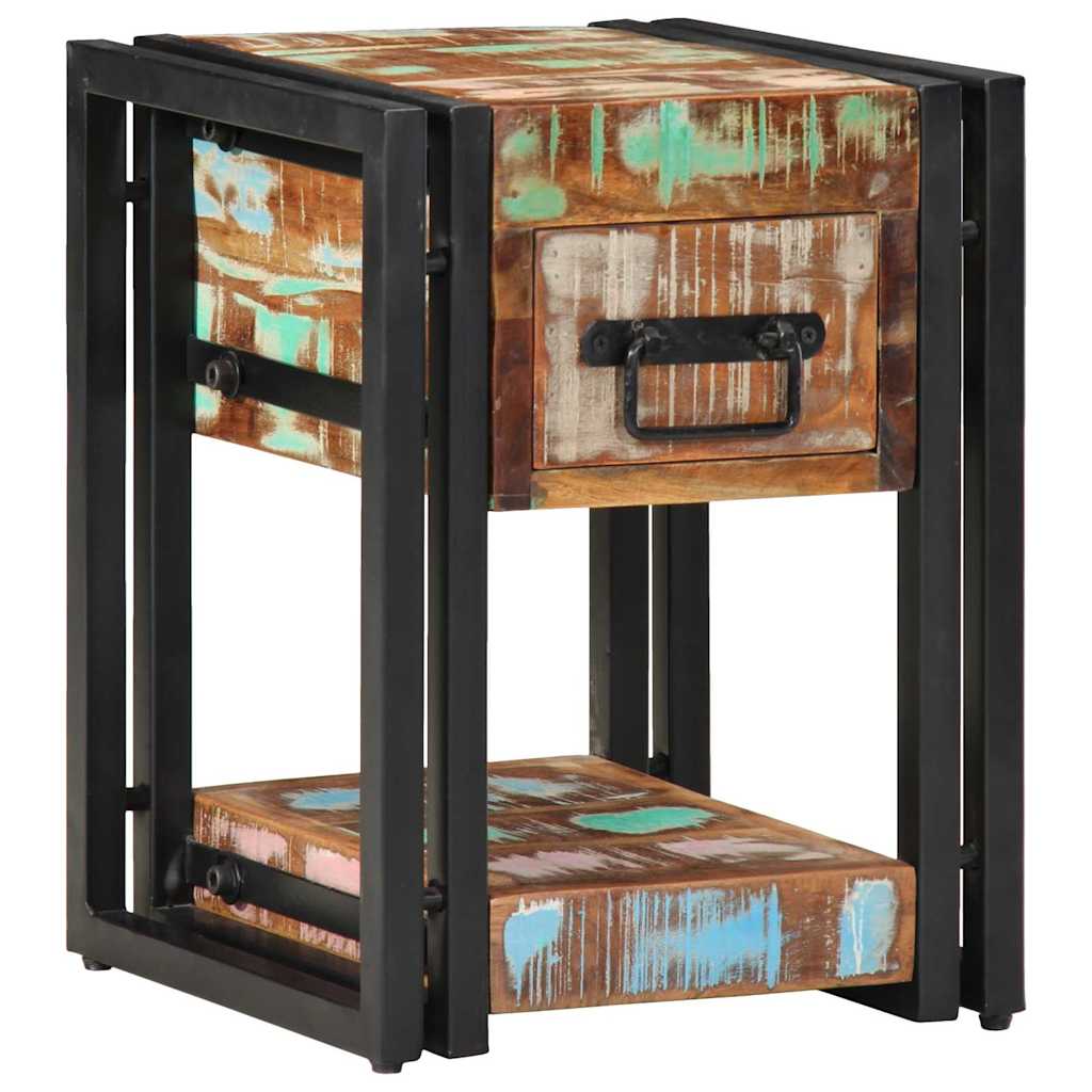 Armário de Cabeceira 2 pcs Multicolor 30 x 30 x 40 cm