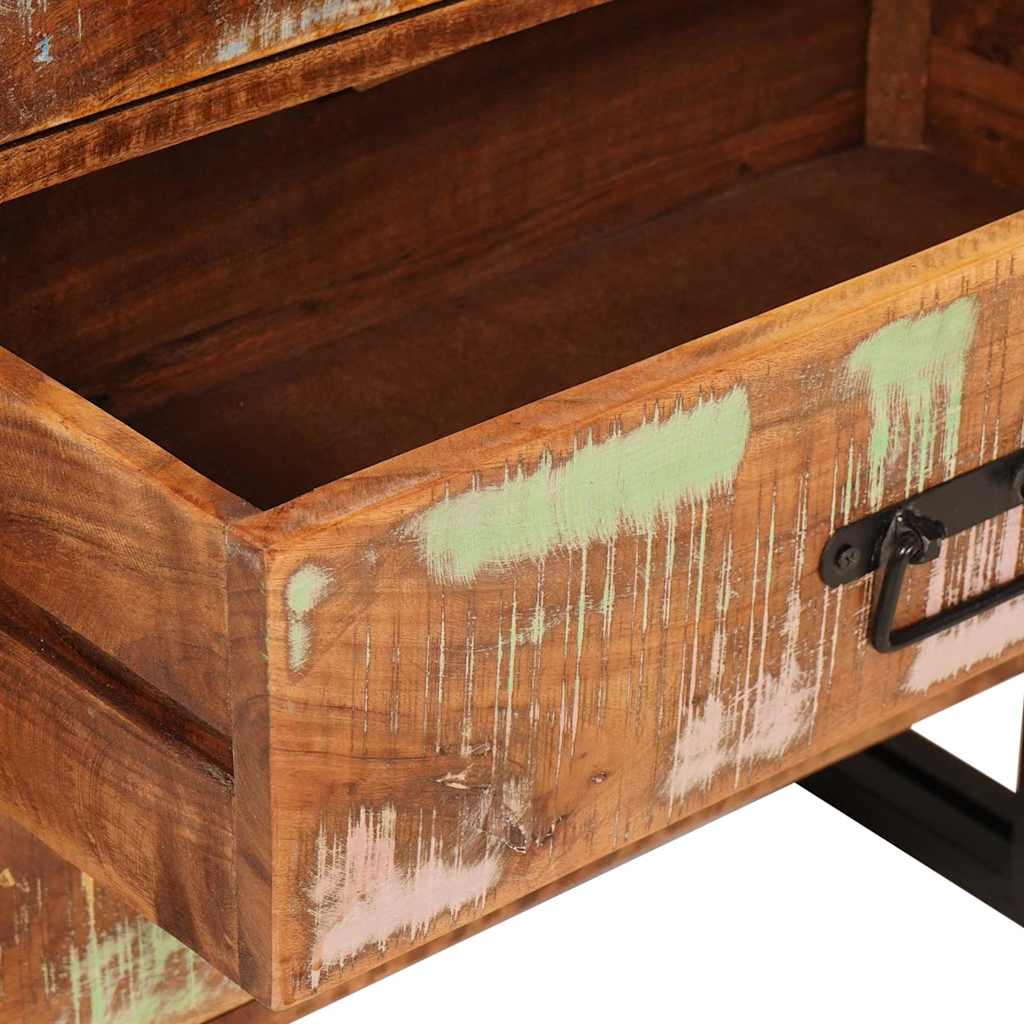 Buffet Castanho 66 x 33 x 70 cm Madeira recuperada maciça