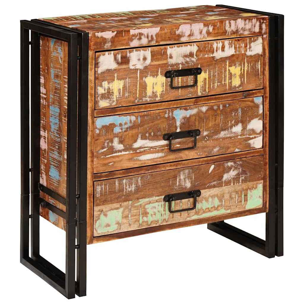 Buffet Castanho 66 x 33 x 70 cm Madeira recuperada maciça