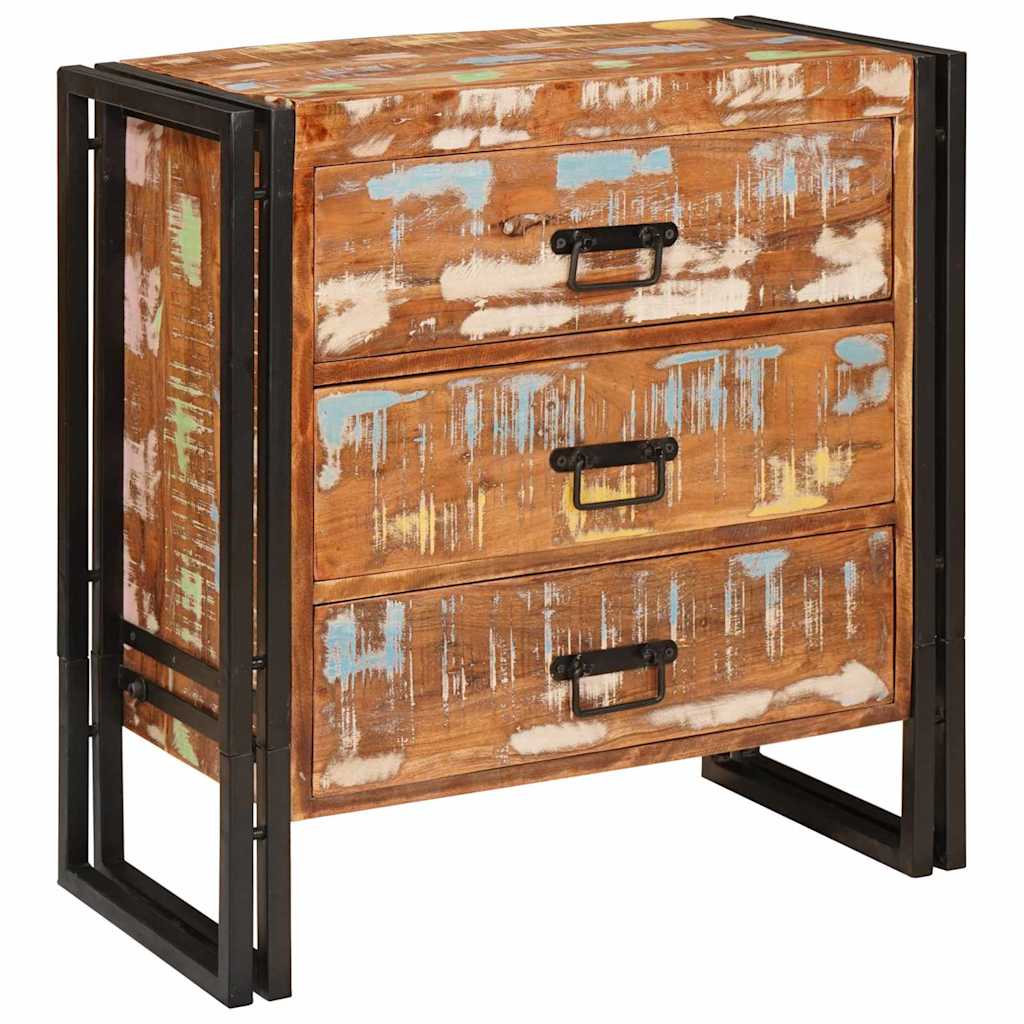 Buffet Castanho 66 x 33 x 70 cm Madeira recuperada maciça