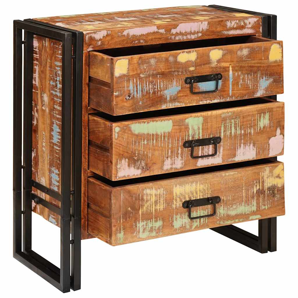 Buffet Castanho 66 x 33 x 70 cm Madeira recuperada maciça