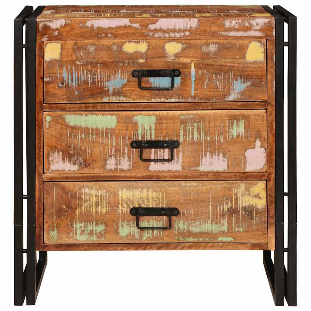 Buffet Castanho 66 x 33 x 70 cm Madeira recuperada maciça