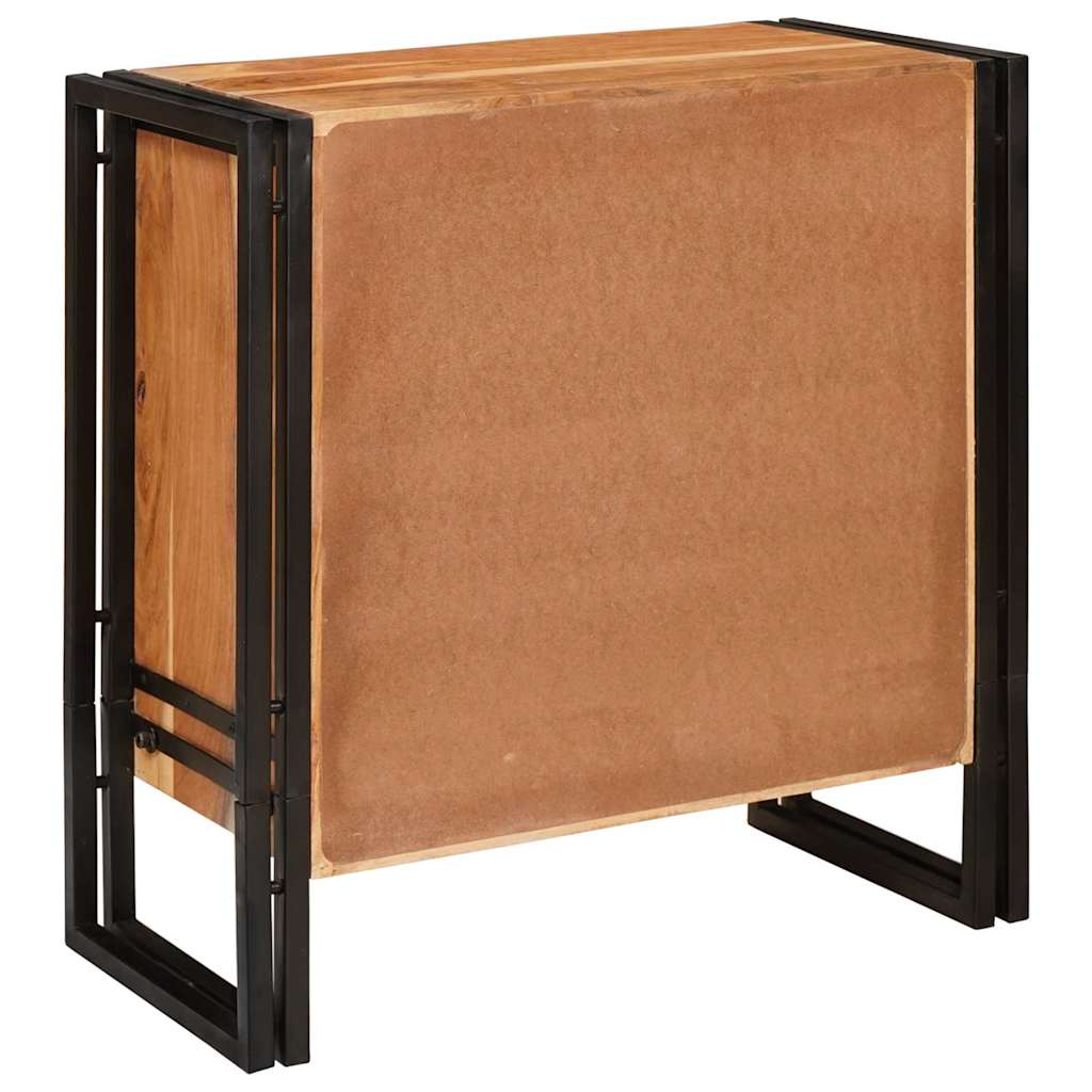 Buffet Castanho 66 x 33 x 70 cm Madeira de acácia maciça