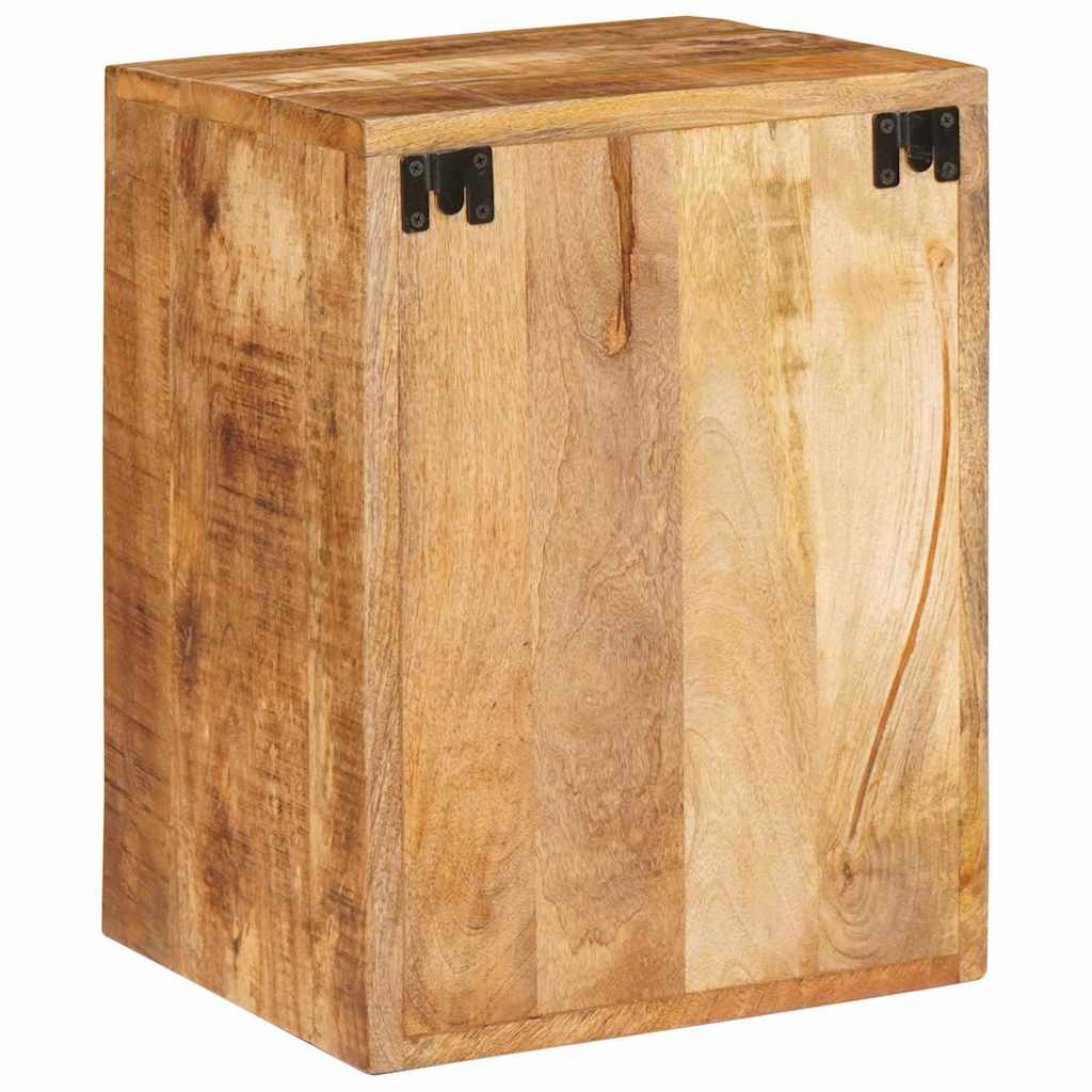 Mesa-de-cabeceira Castanho Madeira de manga maciça