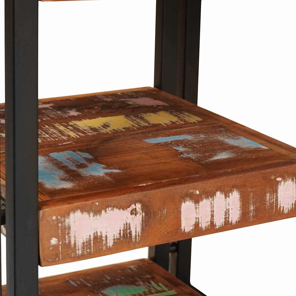Mesa-de-cabeceira 2 pcs Madeira Sólida Reclamada