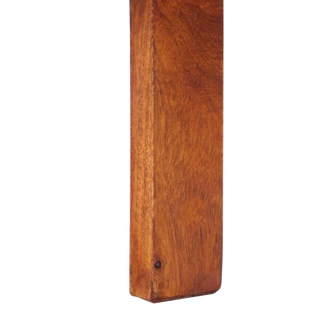 Mesa de cabeceira 2 pcs 40x40x36 cm madeira de acácia maciça