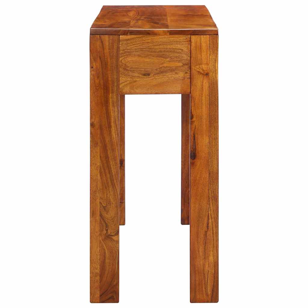 Mesa consola 110x35x75 cm madeira de acácia maciça