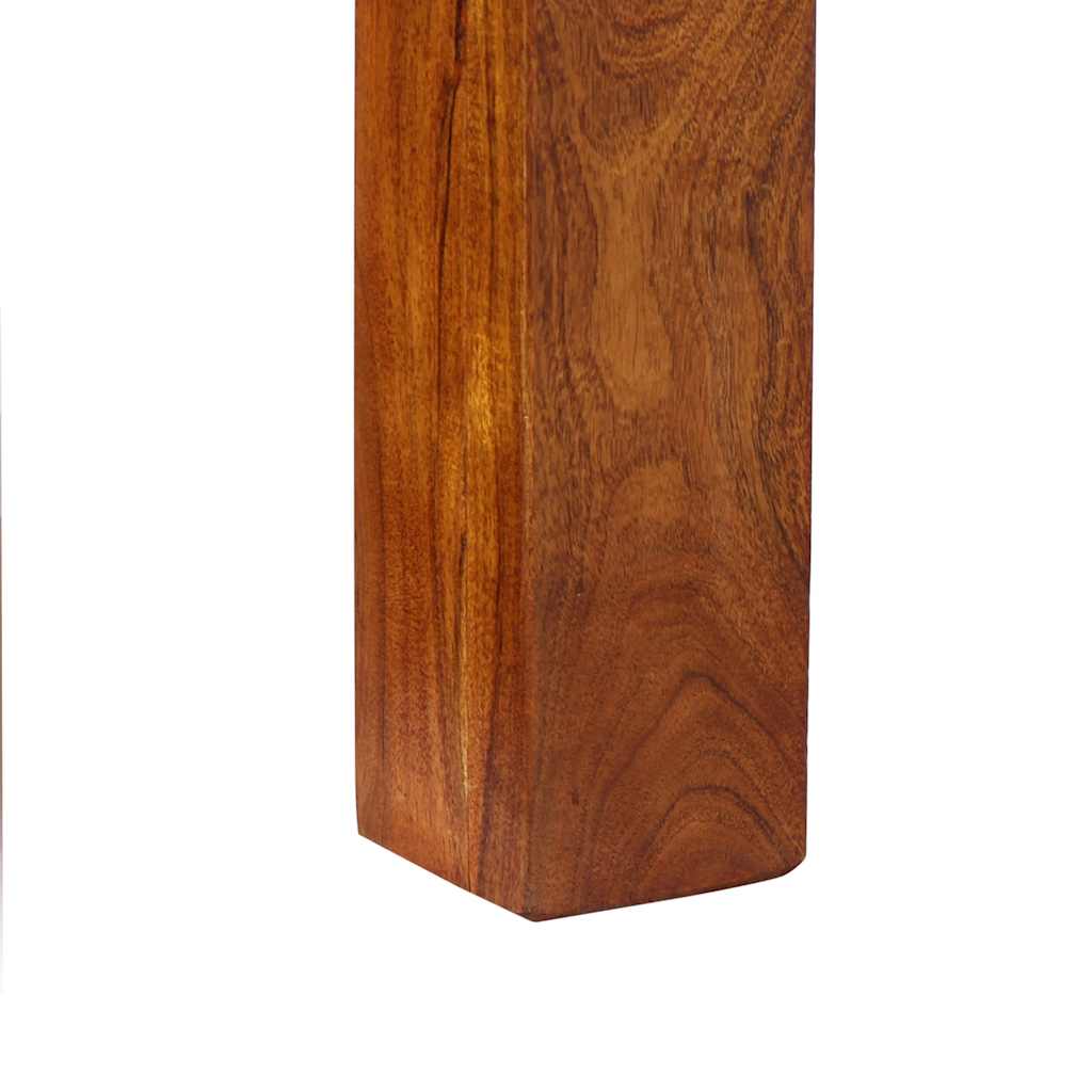 Mesa consola 110x35x75 cm madeira de acácia maciça