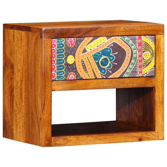 Armário de Cabeceira com gaveta Castanho 40 x 35 x 35 cm