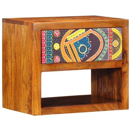 Armário de Cabeceira com gaveta 2 pcs Castanho 40 x 35 x 35 cm