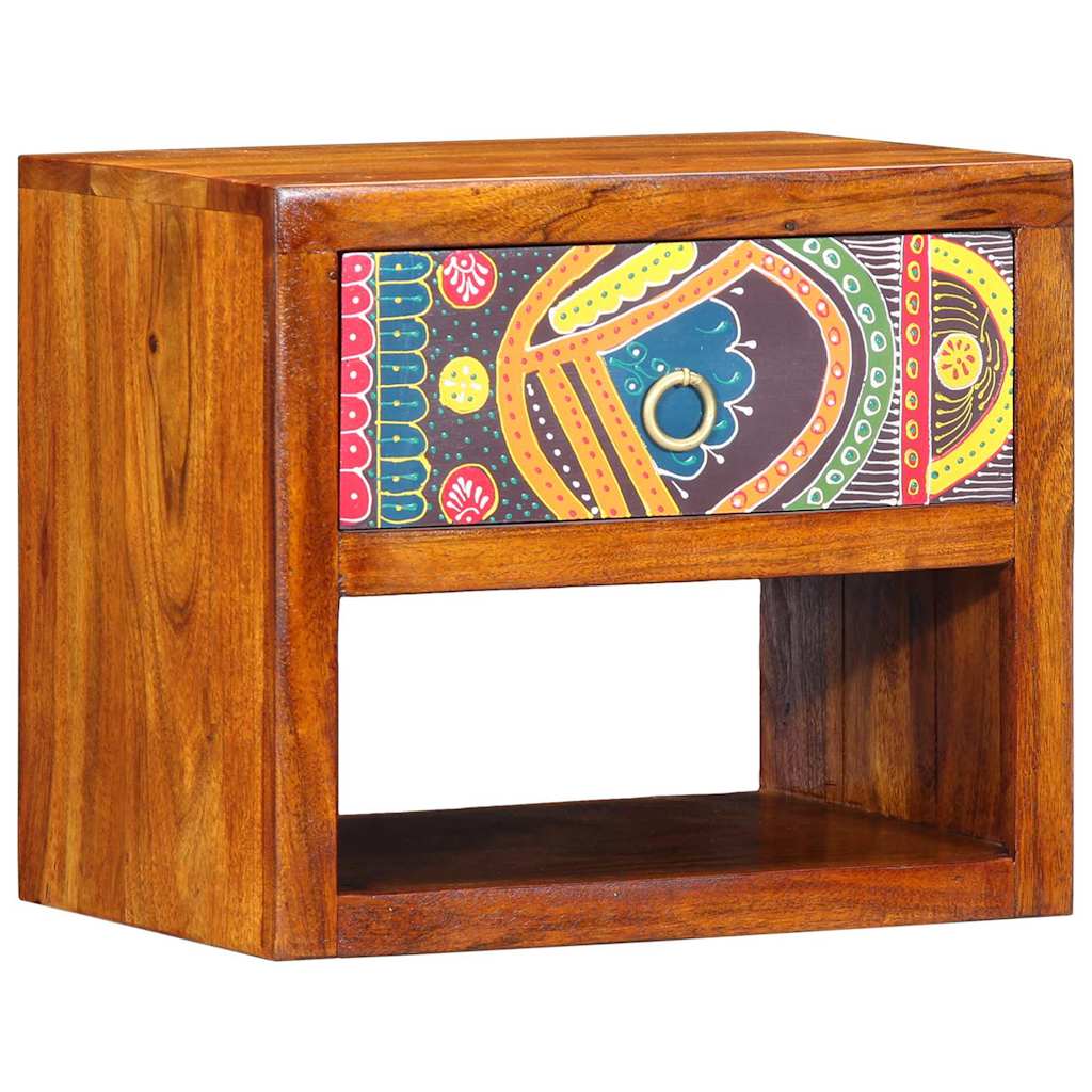 Armário de Cabeceira com gaveta 2 pcs Castanho 40 x 35 x 35 cm