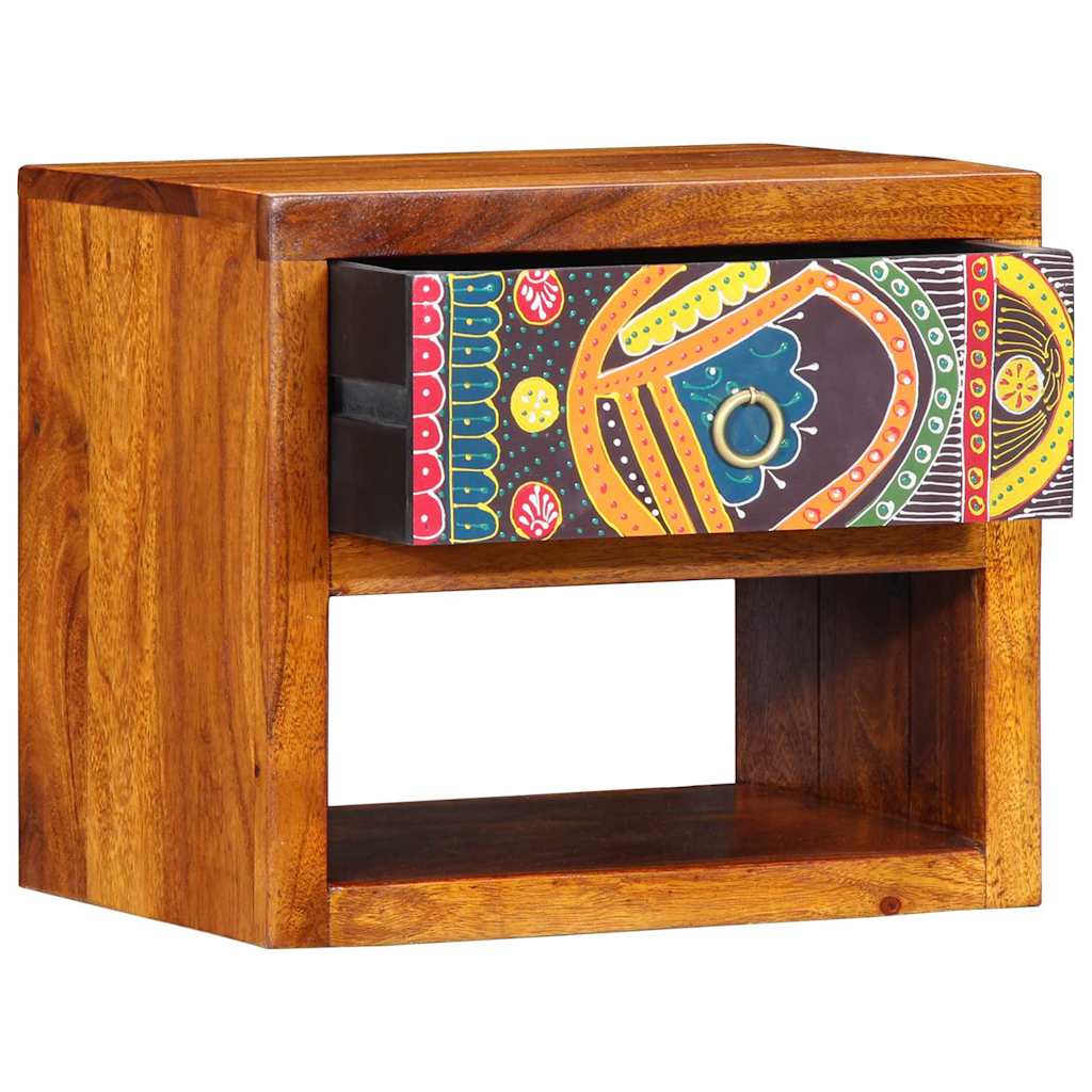 Armário de Cabeceira com gaveta 2 pcs Castanho 40 x 35 x 35 cm