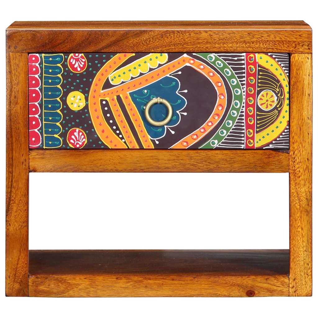 Armário de Cabeceira com gaveta 2 pcs Castanho 40 x 35 x 35 cm