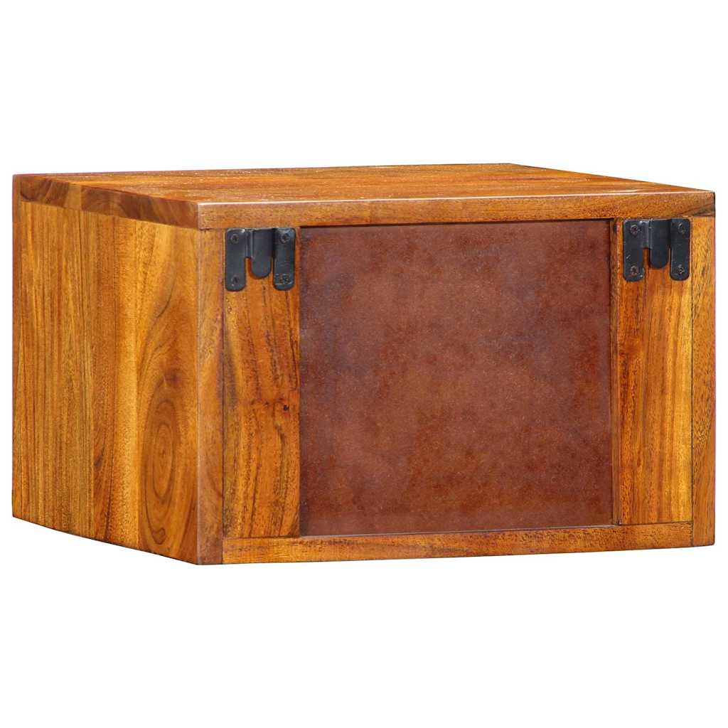 Armário de Cabeceira com gaveta 2 pcs Castanho 35 x 30 x 22 cm