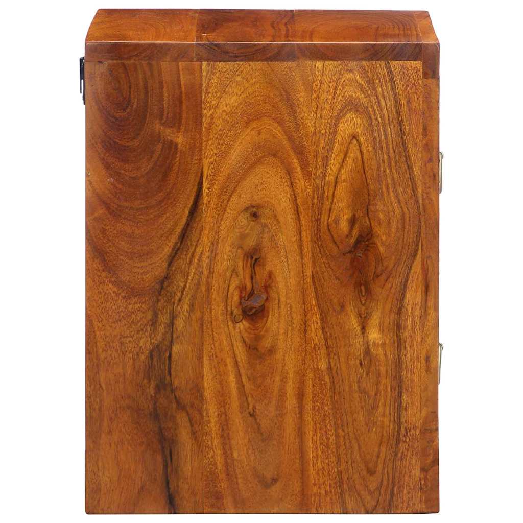 Armário de Cabeceira com gaveta 2 pcs Castanho 35 x 30 x 40 cm