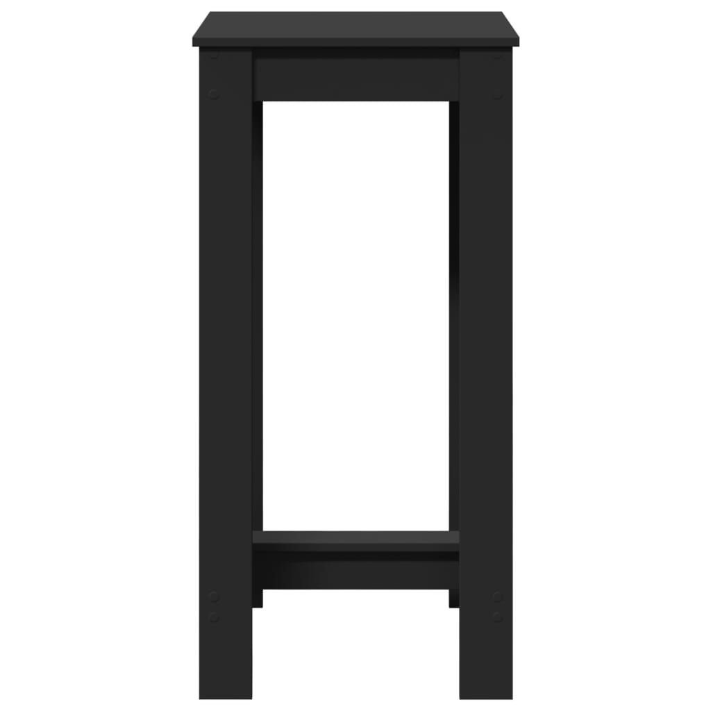 Mesa de bar 51x50x103,5 cm derivados de madeira preto