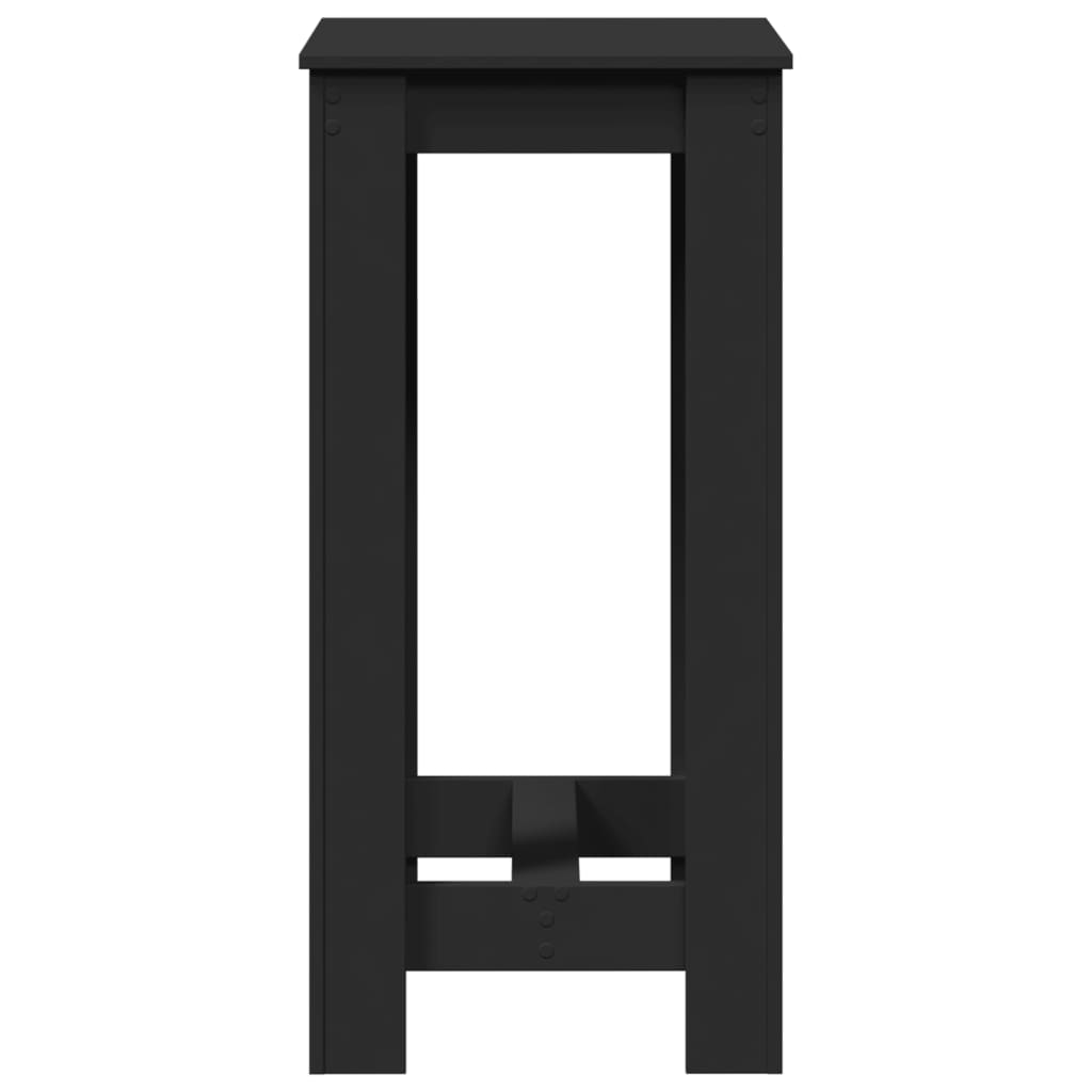 Mesa de bar 51x50x103,5 cm derivados de madeira preto